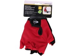CYKLISTICKÉ RUKAVICE DUNLOP SENIOR R.XL - ČERVENÉ