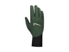 Pánské běžecké rukavice Nike Pacer Midweight, zeleno-černé, N1010535313, velikost XL