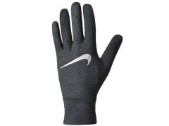 Dámské běžecké rukavice Nike Dri-Fit Fleece, šedé, N1002577082, velikost M/L