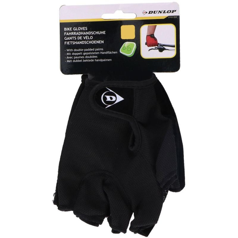 CYKLISTICKÉ RUKAVICE DUNLOP SENIOR R.XL - ČERNÉ - Doplňky Sportovní doplňky Rukavice