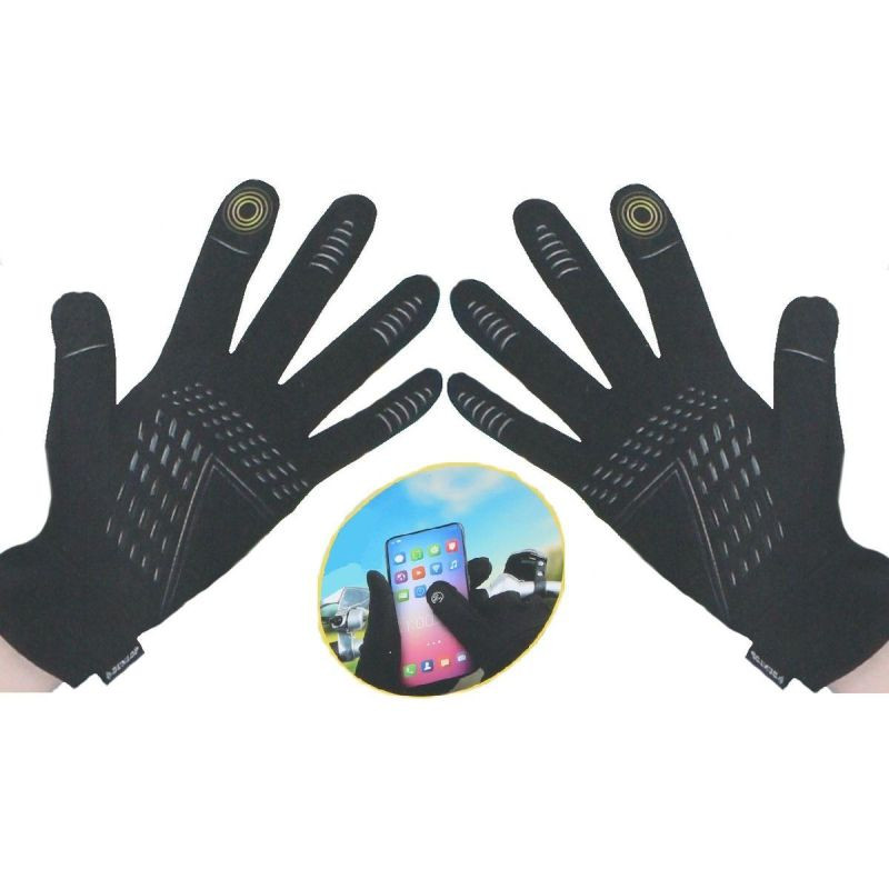 ZATEPLENÉ CYKLISTICKÉ RUKAVICE S DOTYKOVÝM DISPLEJEM SENIOR R.XL DUNLOP - Doplňky Sportovní doplňky Rukavice