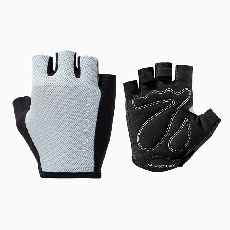 Cyklistické rukavice Wozinsky WRR-02XL velikost XL - šedé