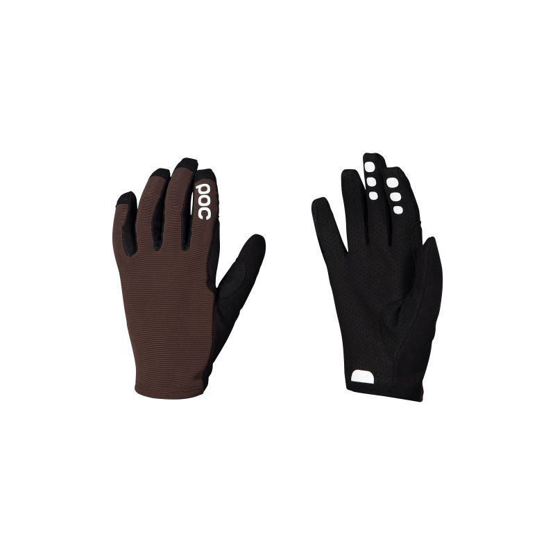 Cyklistické rukavice POC RESISTANCE ENDURO – hnědé