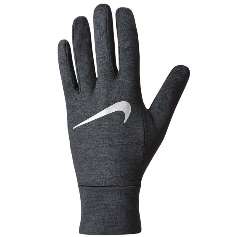 Dámské běžecké rukavice Nike Dri-Fit Fleece, šedé, N1002577082, XS/S - Doplňky Sportovní doplňky Rukavice