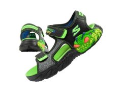 Sandály Skechers Jr 400614L/BKLM