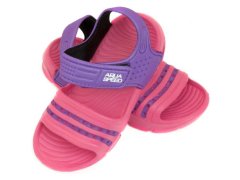 AQUA SPEED Bazénové pantofle Noli Pink/Purple