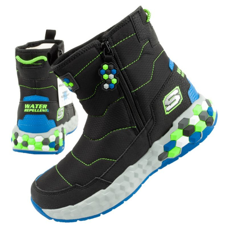 Skechers Jr Sněžnice 402216L/BBLM - Pro děti boty