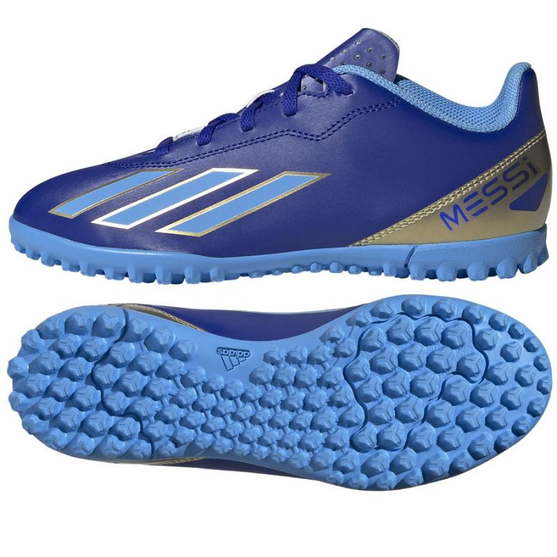 Boty adidas X Crazyfast Club Messi Jr TF ID0722 - Pro děti boty