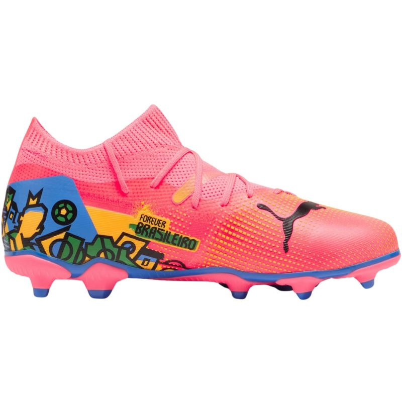 Fotbalové boty Puma Future 7 Match NJR FG/AG Jr 107841 01 - Pro děti boty