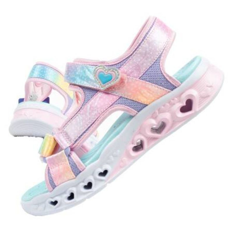 Sandály Skechers Jr 303105L/LPMT - Pro děti boty