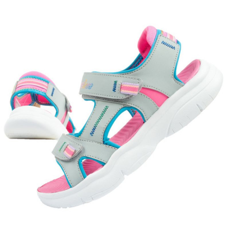 Sandály Skechers Jr 302984L/SLPK - Pro děti boty