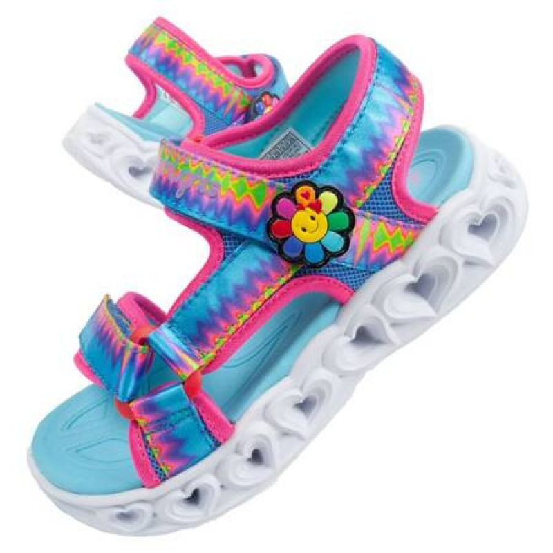 Sandály Skechers Jr 302675L/MLT - Pro děti boty