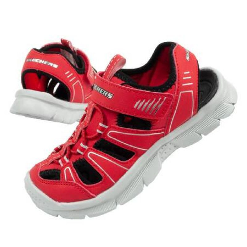 Sandály Skechers Relix Jr 406520L/RDBK - Pro děti boty