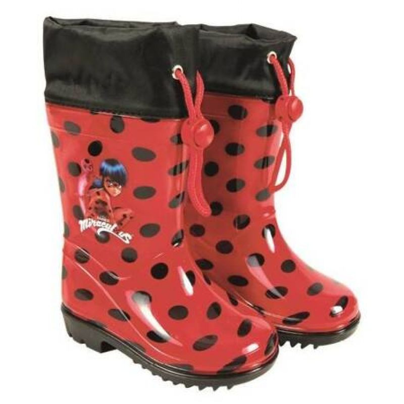 Perletti Miraculous Lady Bug Jr 98312 wellingtons - Pro děti boty