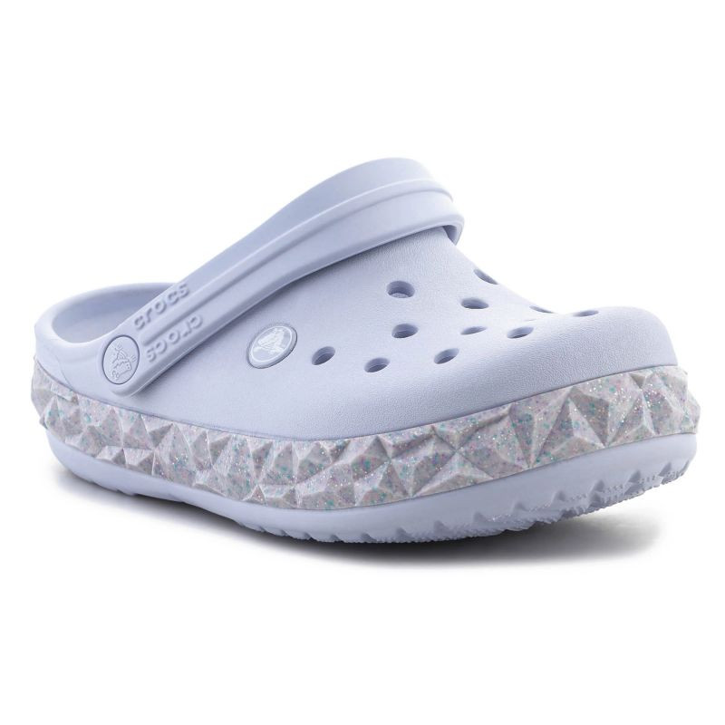 Crocs Crockband Geometric Glitter Band Clog Jr 210134-5AF Žabky - Pro děti boty