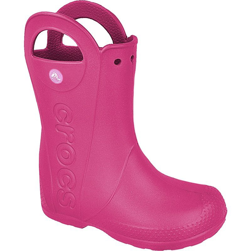 Růžové Crocs Handle It 12803 - Pro děti boty