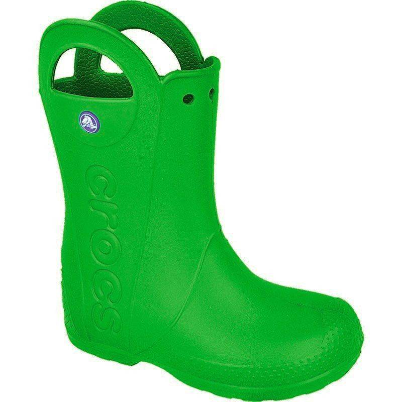 Dětské tmavě zelené boty Handle It 12803 - Crocs - Pro děti boty