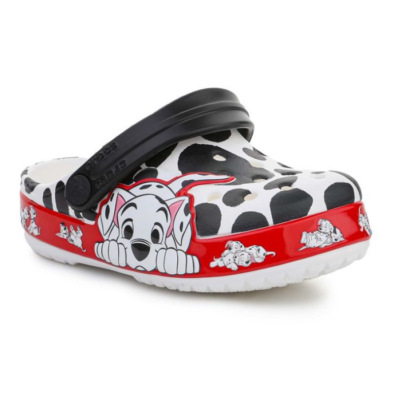 Crocs FL 101 Dalmatians Kids Clog T 207485-100 - Pro děti boty