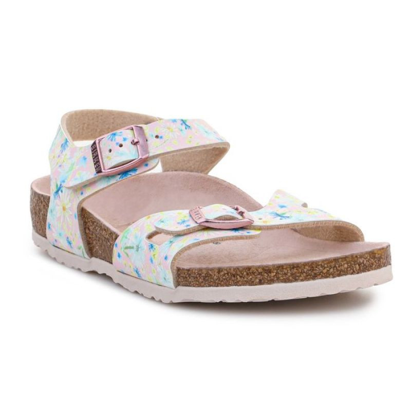 Dětské sandály Birkenstock Rio 1022232 Pastel Floral - Pro děti boty