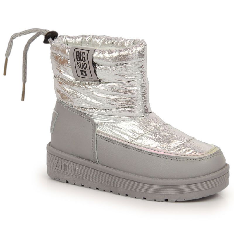 Metalické dívčí sněhule KK374218 - Big Star - Pro děti boty