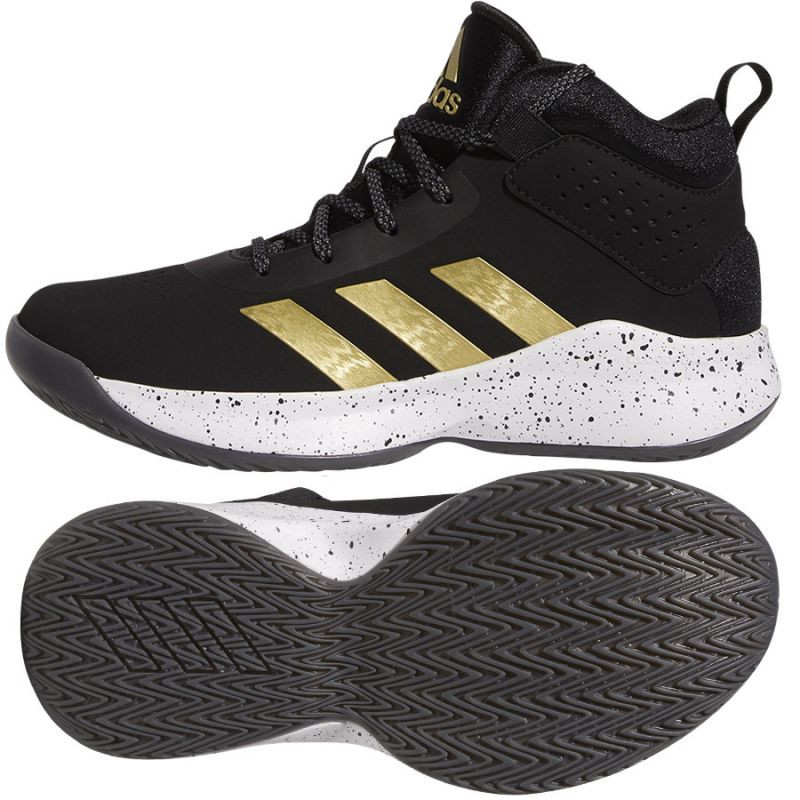 Dětská basketbalová obuv Cross Em Up 5 K Wide Jr GX4790 - Adidas - Pro děti boty