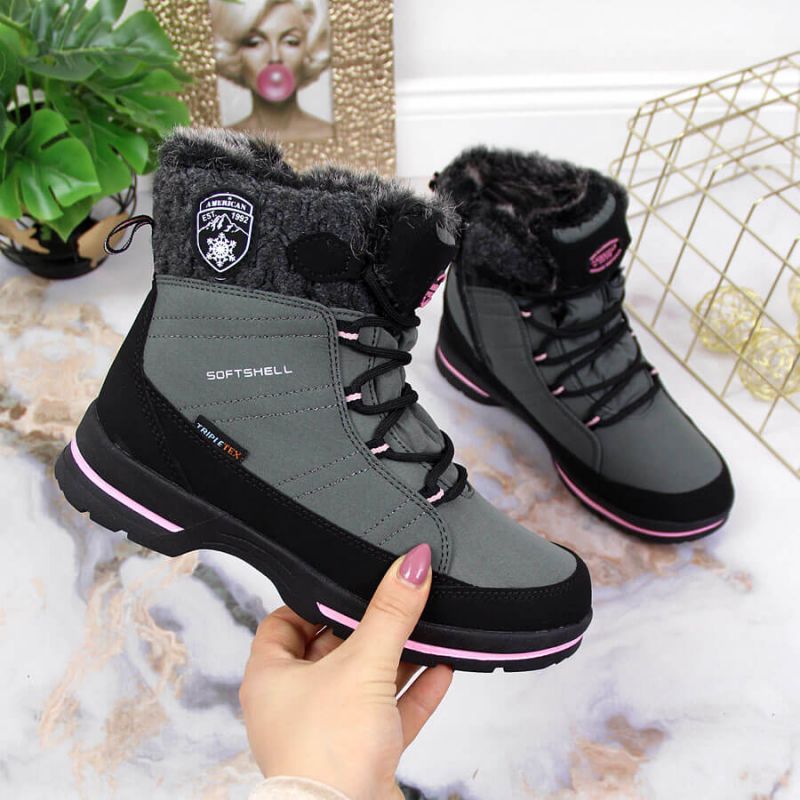 American Club Jr AM865B nepromokavé sněhové boty - Pro děti boty