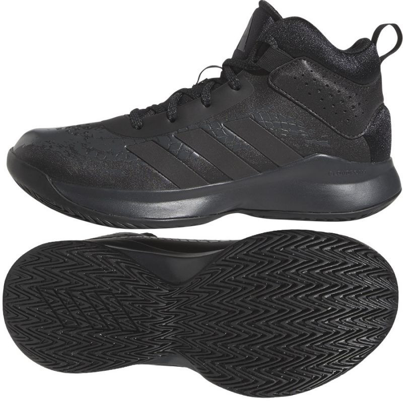 Dětská basketbalová obuv Cross Em Up 5 K Wide Jr GX4694 - Adidas - Pro děti boty