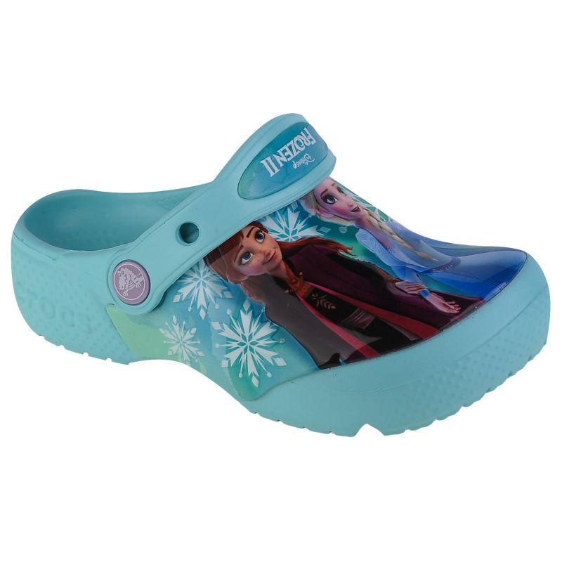 Crocs FL Disney Frozen II T Clog Jr Dřeváky 206804-4O9 - Pro děti boty