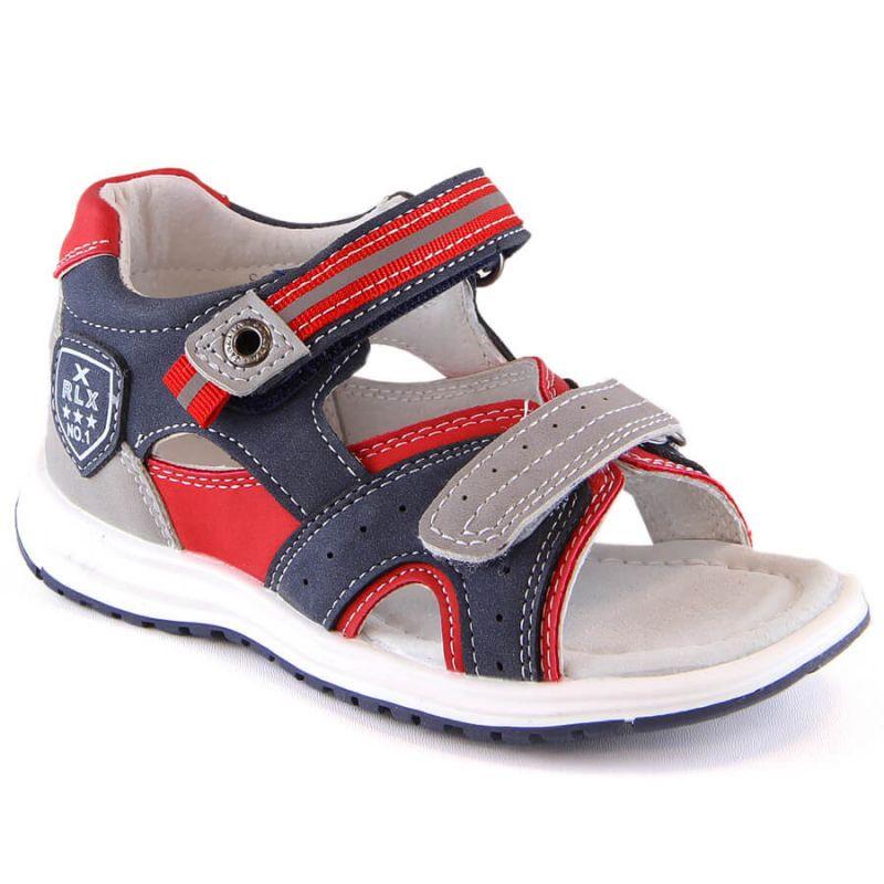 Vícebarevné sandály na suchý zip McKeylor Jr JAN225 - Pro děti boty
