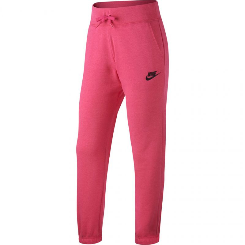 Dívčí kalhoty G NSW FLC REG Jr 806326 615 - Nike - Pro děti kalhoty