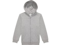 B&C ID.334 Zip Hood /kids Dětská mikina s kapucí 01.K334 sport grey