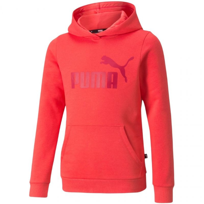 Dětská mikina ESS Logo FL Jr 587031 35 růžová - Puma - Pro děti mikiny