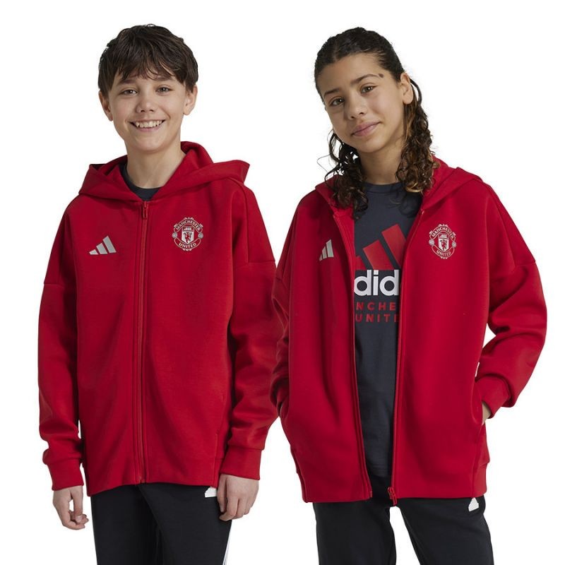 Adidas Manchester United Anthem Jacket Jr IT4188 - Pro děti mikiny