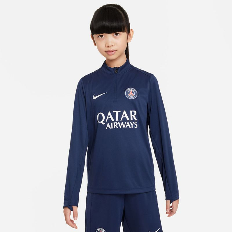 Mikina Nike PSG DF Academy Pro Drill Top Jr FQ0029-411 - Pro děti mikiny