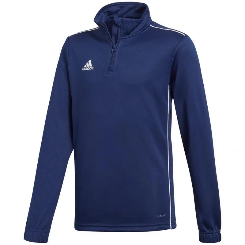 Tréninkový top Core 18 navy blue JR CV4139 - Adidas Tréninkový top Core 18 navy blue JR CV4139 - Adidas - Pro děti mikiny