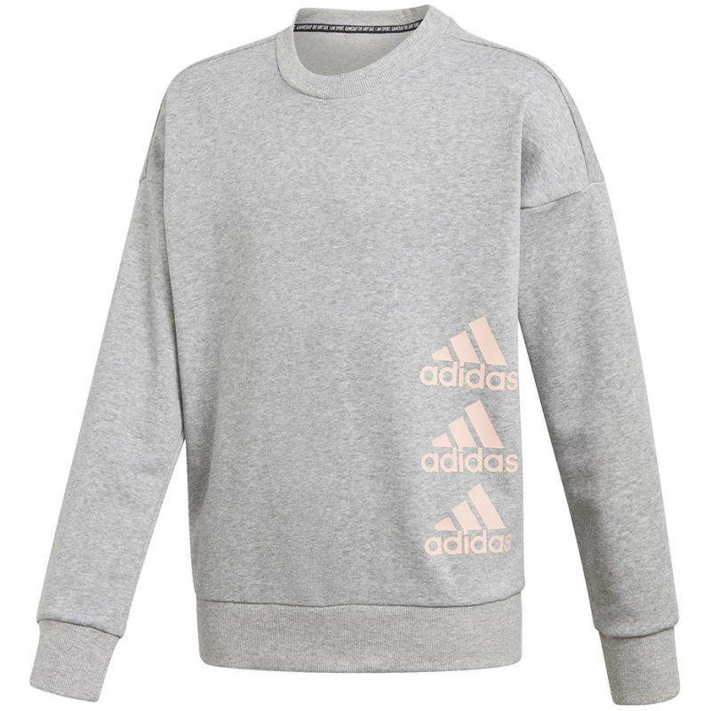 Adidas Jg Mh Crew Junior mikina GK3237 - Pro děti mikiny