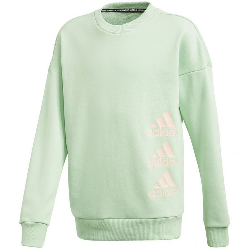 Mikina adidas Jg Mh Crew Jr GE0965