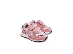 Dětská sportovní obuv na suchý zip Memory Foam System Big Star KK374180 růžove