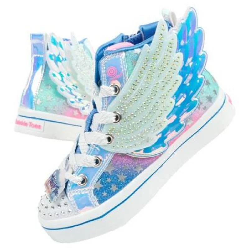 Boty Skechers [314392L/BLMT] LED - Pro děti pro děti boty