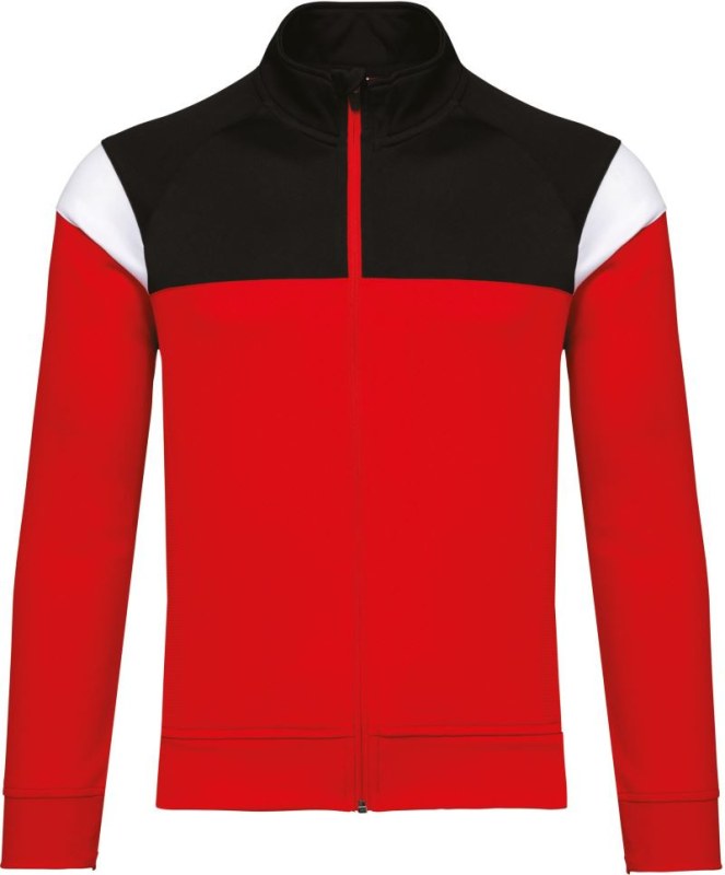 Kariban ProAct PA 391 Dětská tréninková bunda 20.P391 sporty red/black - Pro děti pro děti bundy