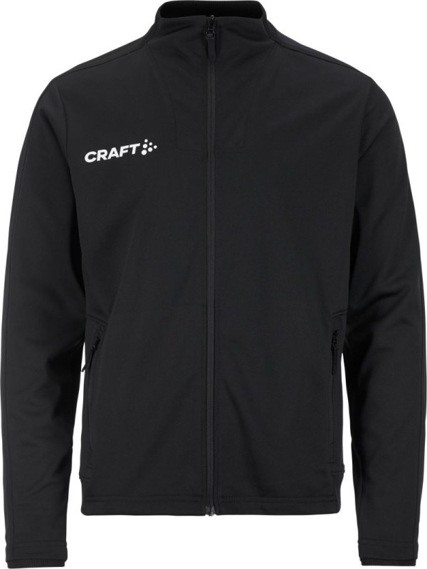 Craft Teamwear Evolve 2.0 Full Zip Jacket Jr Dětská tréninková bunda 82.4763 black