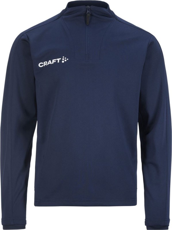 Craft Teamwear Evolve 2.0 Half Zip Jr Dětská tréninková bunda s 1/4 zipem 82.4764 navy
