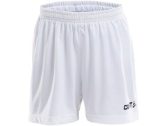Craft Teamwear Squad Go Short Solid Jr Dětské sportovní kraťasy 82.5586 white