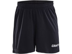 Craft Teamwear Squad Go Short Solid Jr Dětské sportovní kraťasy 82.5586 black