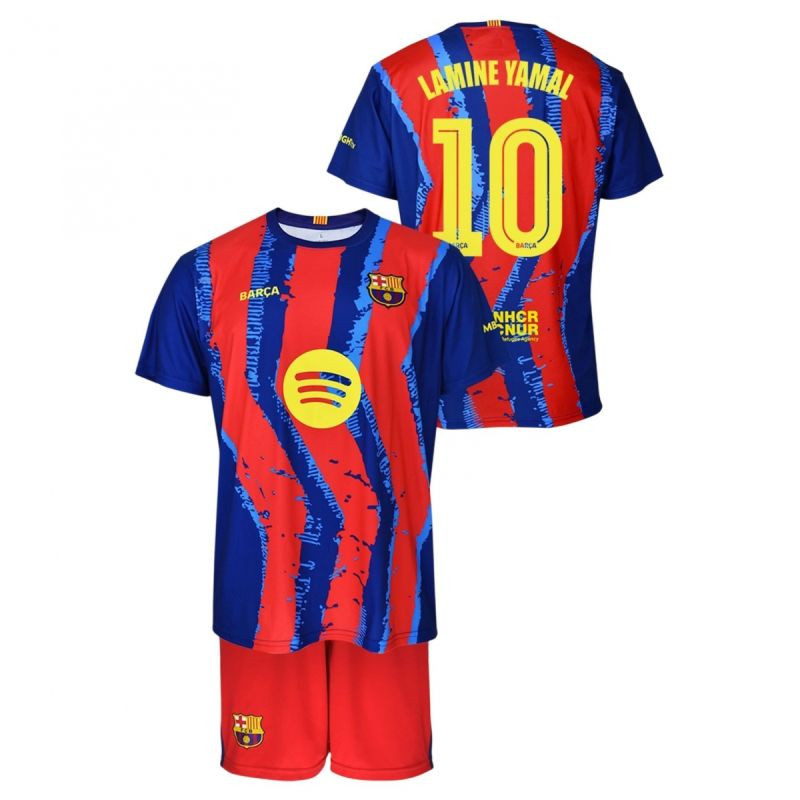 FC Barcelona Lamine Yamal set dres šortky junior box 2025/26 BC59EY dětské