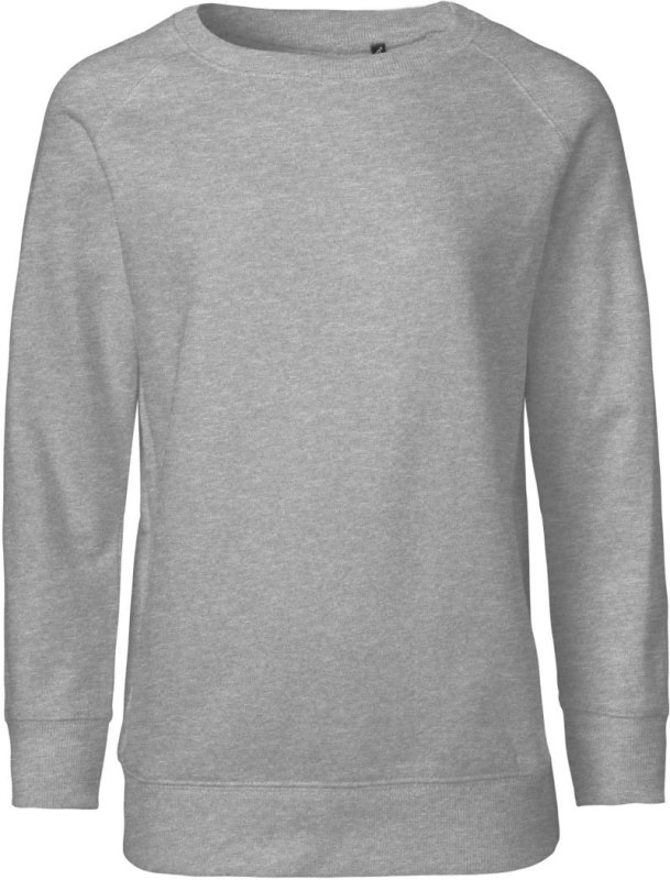 Neutral O 33001 Dětská raglánová mikina z&nbsp;bio bavlny 77.3301 sport grey - Pro děti pro děti mikiny