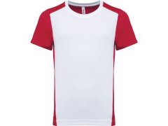 Kariban ProAct PA 4016 Dětské kontrastní sportovní tričko 20.4016 white/red