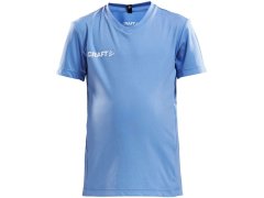 Craft Teamwear Squad Go Jersey Solid Jr Dětské sportovní tričko s výstřihem do V 82.5582 mff blue