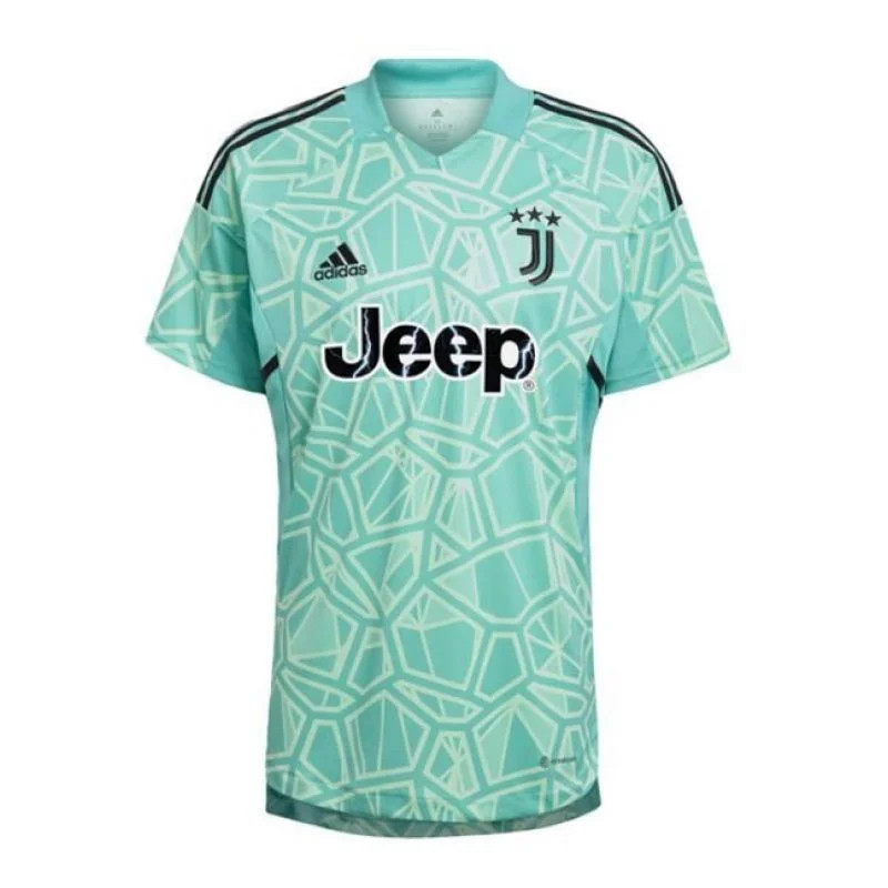 Dětské sport Juventus Turín Jr brankářské tričko HB0431 Tyrkys zelená - Adidas - Pro děti pro děti trička