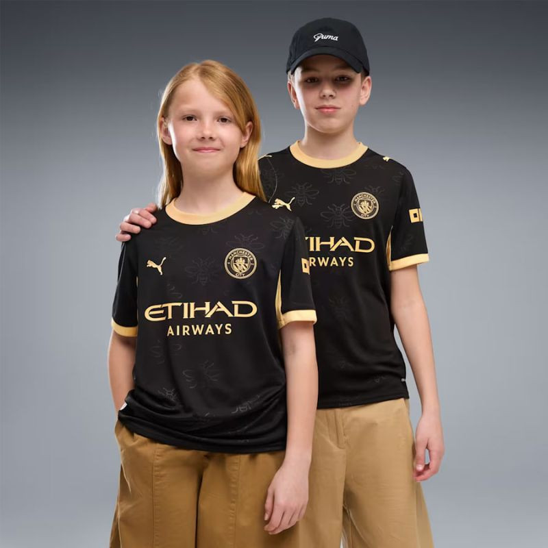 Tričko Puma Manchester City – venkovní dres (replika) JSY Junior 784342-03 - Pro děti pro děti trička